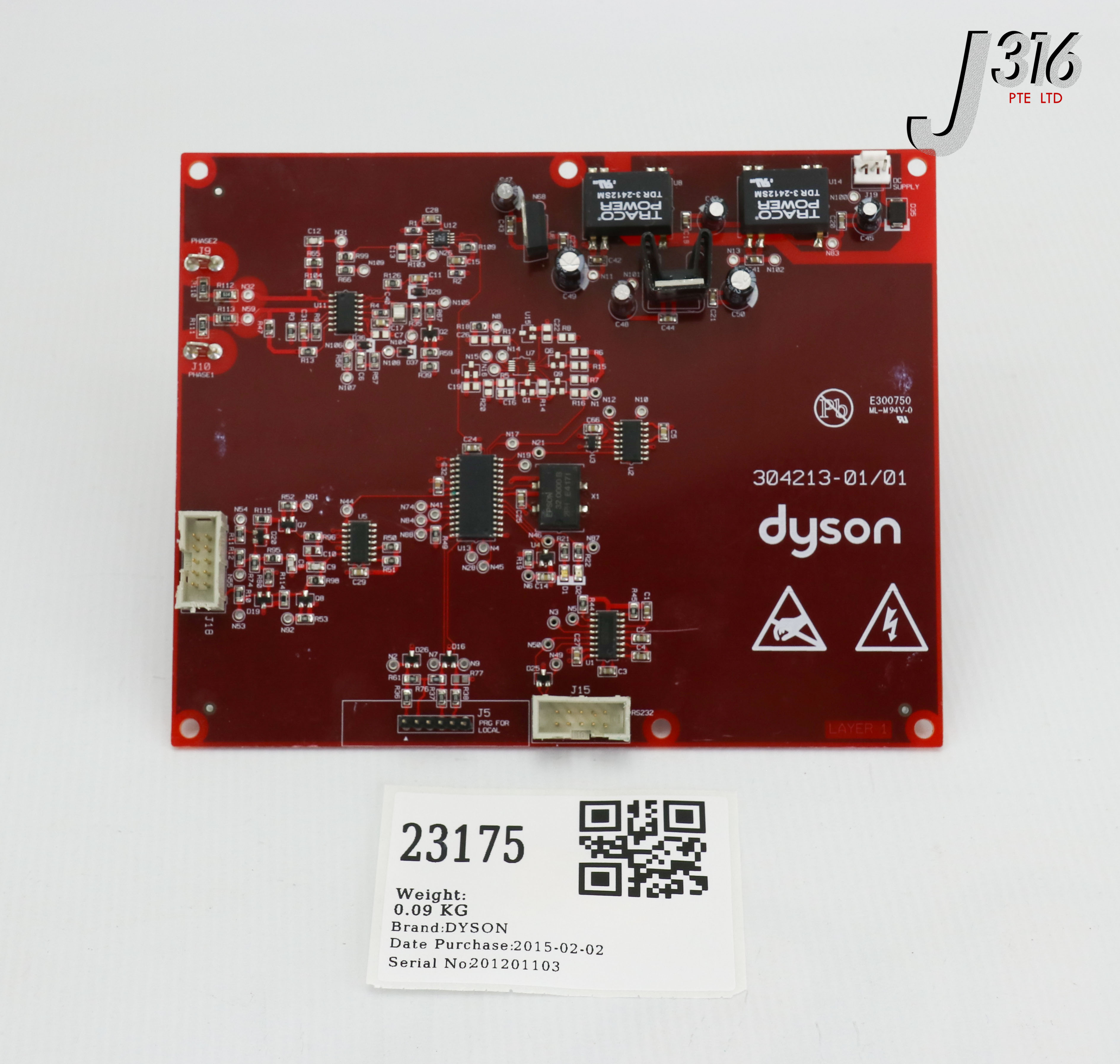 23175 DYSON PCB ASSY 304213-01/01 | eBay